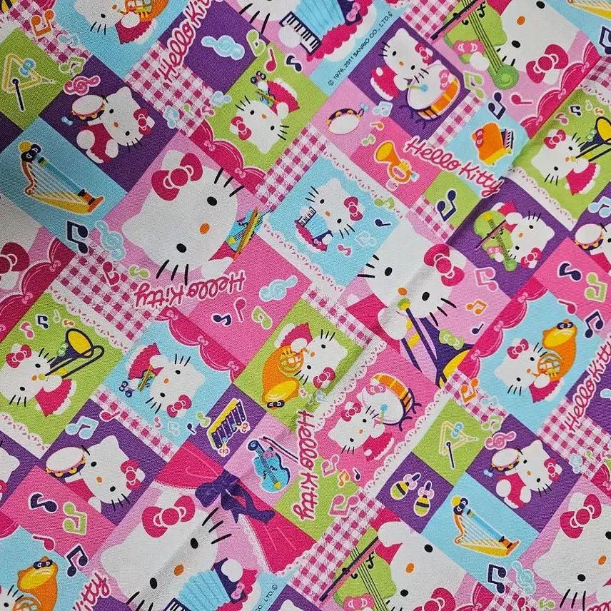 [BUNJANG] Handmade Classic Kitty Fabric Items / 핸드메이드 고전키티음악원단
