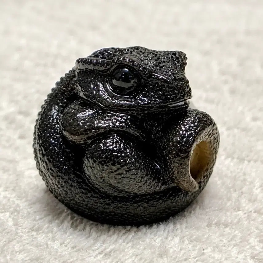 [BUNJANG] ARMANO Hand-Carved Agate Beads for Necklace/Bracelet / 아라마노 크레스티드게코 조각 판매