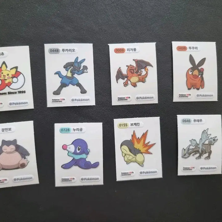 [BUNJANG] Pokemon 30th Anniversary Sticker Set / 포켓몬 30주년 띠부씰 팔아요!!
