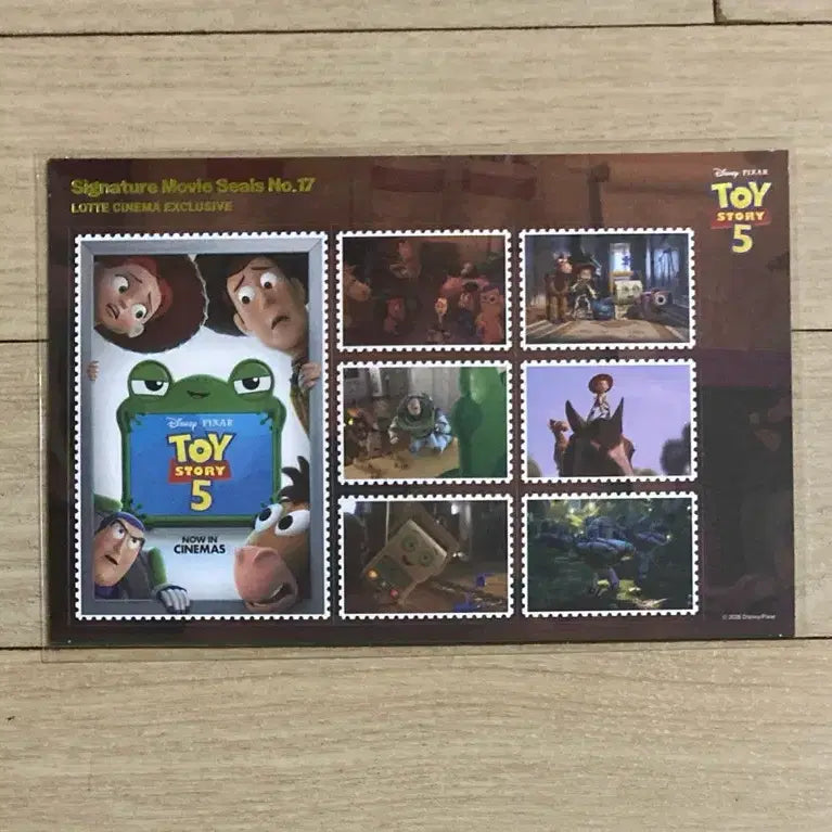 [BUNJANG] Toy Story 5 Special Screening Monami Brown Marker &amp; Woody Character / Dolby Poster / [토이스토리5] 스페셜 상영회 모나미 갈색 마커&amp;우디 캐릭터/돌비 포스터