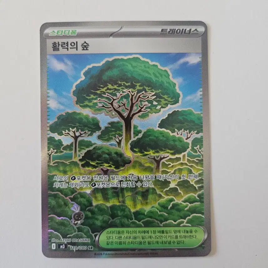 [BUNJANG] Pokemon Card Forest of Vitality SR / 포켓몬카드 활력의 숲 SR