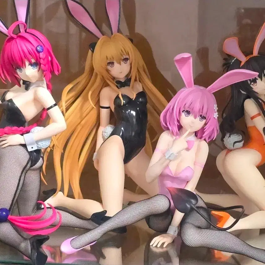 [BUNJANG] To Love Ru Trouble "Pring" 4 Types Bundle Set Figure / 투러브트러블 프링 피규어 4종 일괄
