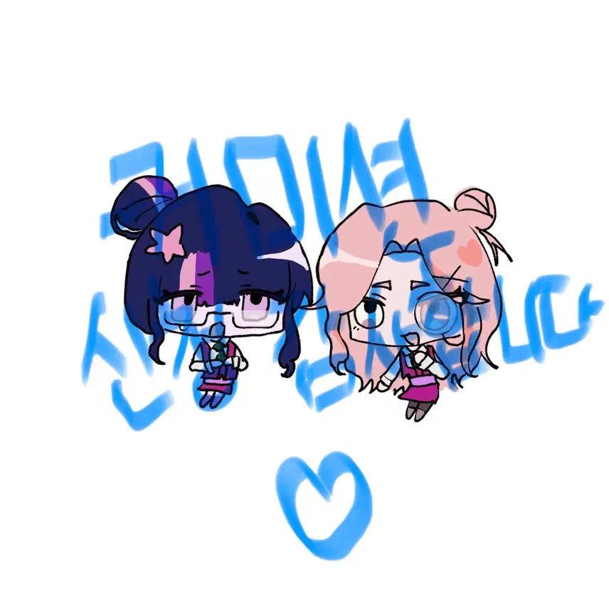 [BUNJANG] Pair Type Custom Portrait Commission / 페어타입 SD 커미션!