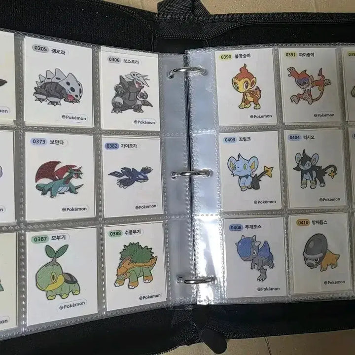 [BUNJANG] Pokemon Stickers - Four-Digit Numbers - 106 Types / 포켓몬 띠부씰 네자리 넘버 106종+중복2장