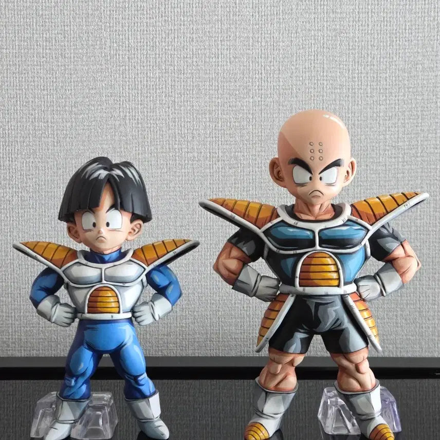 [BUNJANG] Dragon Ball Ichiban Kuji Son Gohan &amp; Krillin Anime Painted Figure Set / 드래곤볼 제일복권 손오반,크리링 애니도색