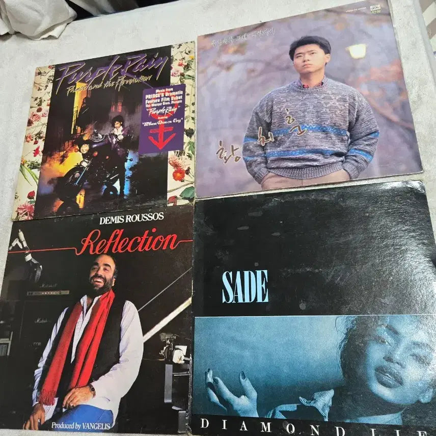[BUNJANG] Various Artists LP Record Set (Chris de Burgh, Whitney Houston, Amalia, Top Gun OST) / LP 8종 세트 (크리스 드 버그, 휘트니 휴스턴, 아말리아, 탑건 OS