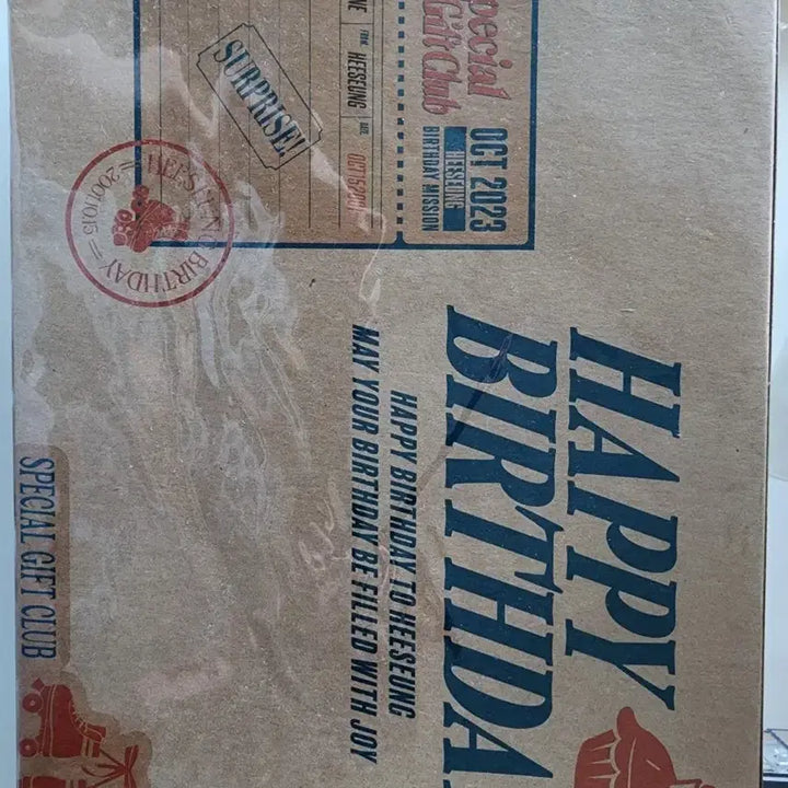 [BUNJANG] ENHYPEN Heeseung Birthday Kit Package Sealed New Product / 23년도 엔하이픈 희승 생일 키트 패키지  미개봉 새상품 양도해요