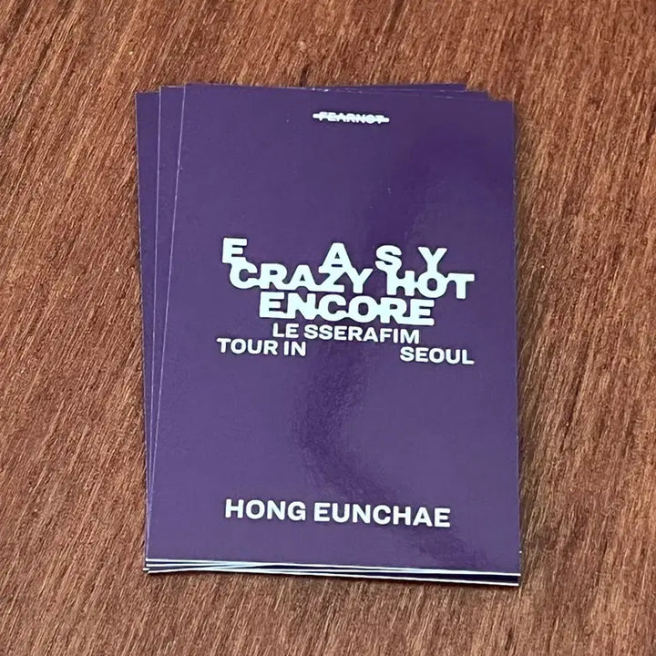 [BUNJANG] Le Sserafim Seoul Encore Photocard Full Set / 르세라핌 서울 앙콘 포카 풀셋