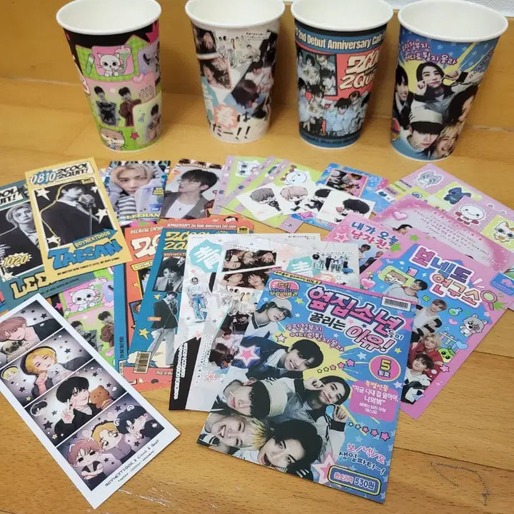 [BUNJANG] BOYNEXTDOOR 2nd Anniversary Cafe Goods Bundle Set / 보넥도 보이넥스트도어 2025 데뷔 카페 2주년 생카 굿즈 일괄 판매