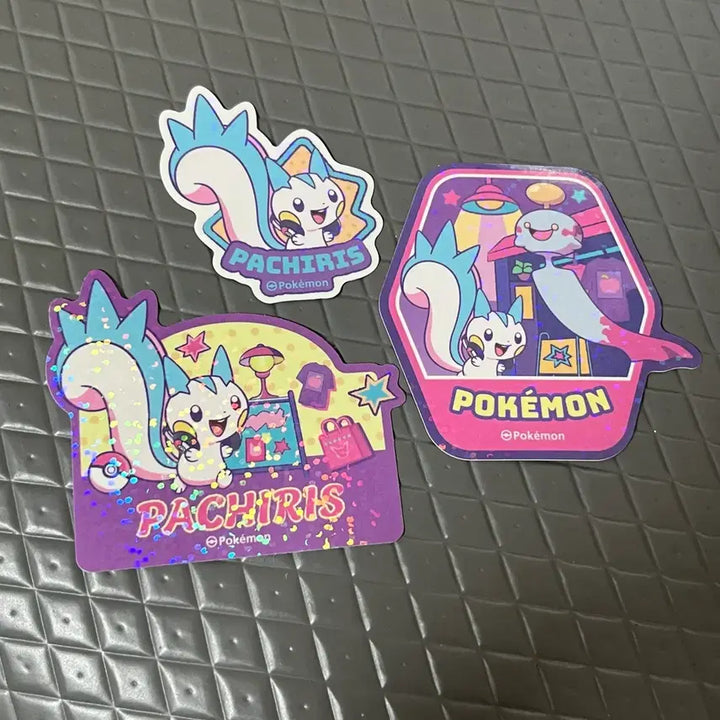 [BUNJANG] Pokemon Midnight Play Set Stickers / 성수 포켓몬 미드나잇 스티커 따라큐 메타몽 쫀도기 파치리스