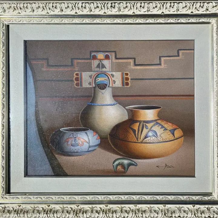 [BUNJANG] Still Life Painting, Unknown Artist, Size 12 / 정물화.  작가미상.   12호