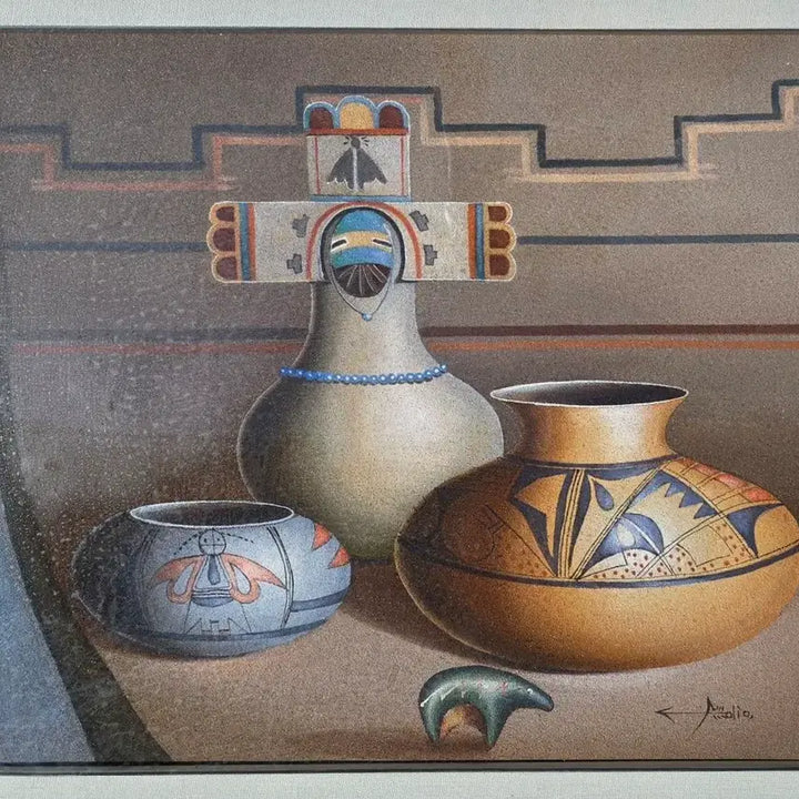[BUNJANG] Still Life Painting, Unknown Artist, Size 12 / 정물화.  작가미상.   12호