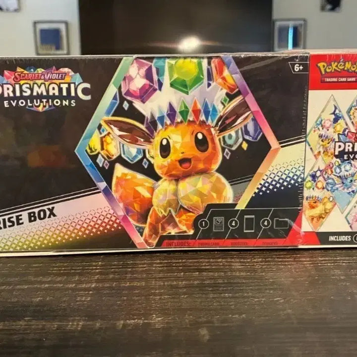 [BUNJANG] Pokemon Scarlet &amp; Violet Prismatic Evolution North American Edition Terastal Festa Surprise Box (Sealed) / 포켓몬스터 미개봉 북미판 테라스탈 페스타 ex 서프라이즈 박스
