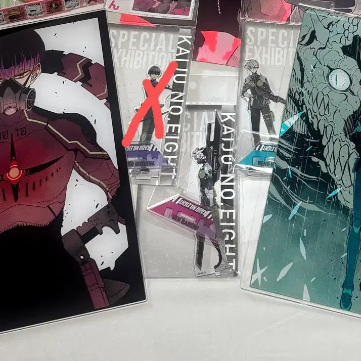 [BUNJANG] Kaiju No. 8 Hoshina Soushiro &amp; Ichikawa Leno Original Drawing Exhibition Acrylic Coil Frame / 괴수8호 호시나 소우시로, 이치카와 레노 원화전 아크릴 코일 액자
