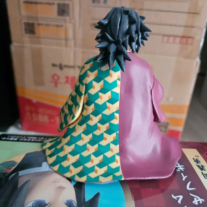 [BUNJANG] Demon Slayer Giyu Tomioka Onigiri Noodle Stopper Figure / 귀멸의 칼날 세가 기유 주먹밥 누들스토퍼 피규어