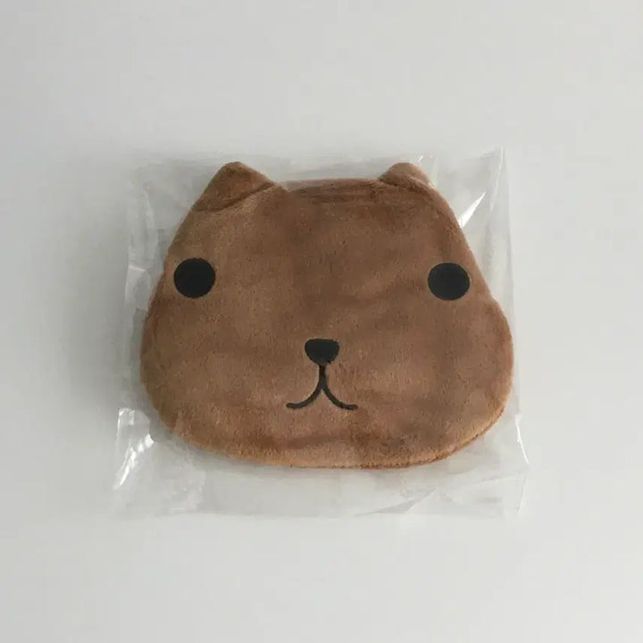 [BUNJANG] Capybara Classic Lottery Face Pouch / 카피바라상 고전 쿠지 얼굴 페이스 파우치
