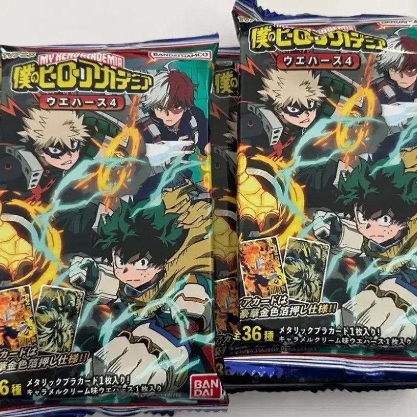 [BUNJANG] My Hero Academia Wafer Card Vol. 4 Bundle Set / 나의 히어로 아카데미아 웨하스카드 4탄 8개 일괄
