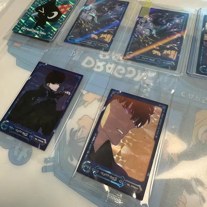 [BUNJANG] Solo Leveling PR Promotion Limited Edition Original Art Version Trading Card Bundle Set / (일괄싸게판매)나혼자만레벨업 PR카드 프로모션 한정판 만화책 원화ver