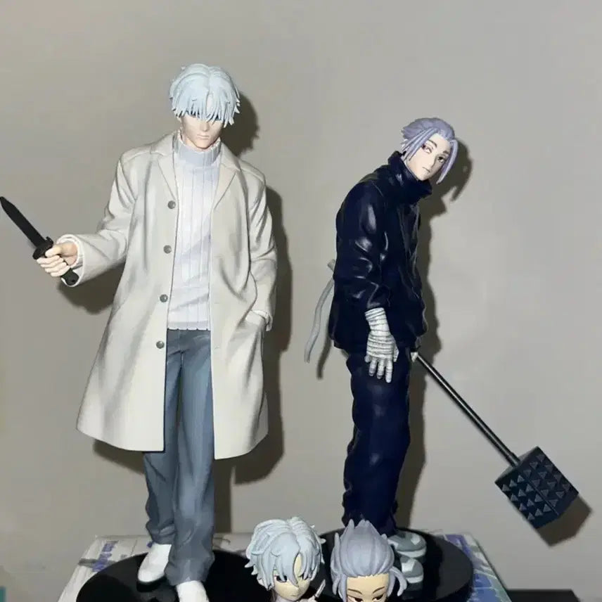 [BUNJANG] Sakamoto Days Kuji C Prize Slur &amp; D Prize Gaku Figures + 2 Gacha / (택포10.5) (박스o) 사카모토데이즈 쿠지 슬러 c상 가쿠 d상 피규어 + 가챠 2종