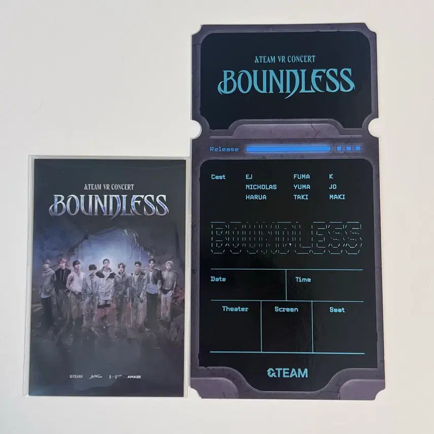 u0026TEAM VRコンサート BOUNDLESS トレカ スペシャル EJ 【公式通販】