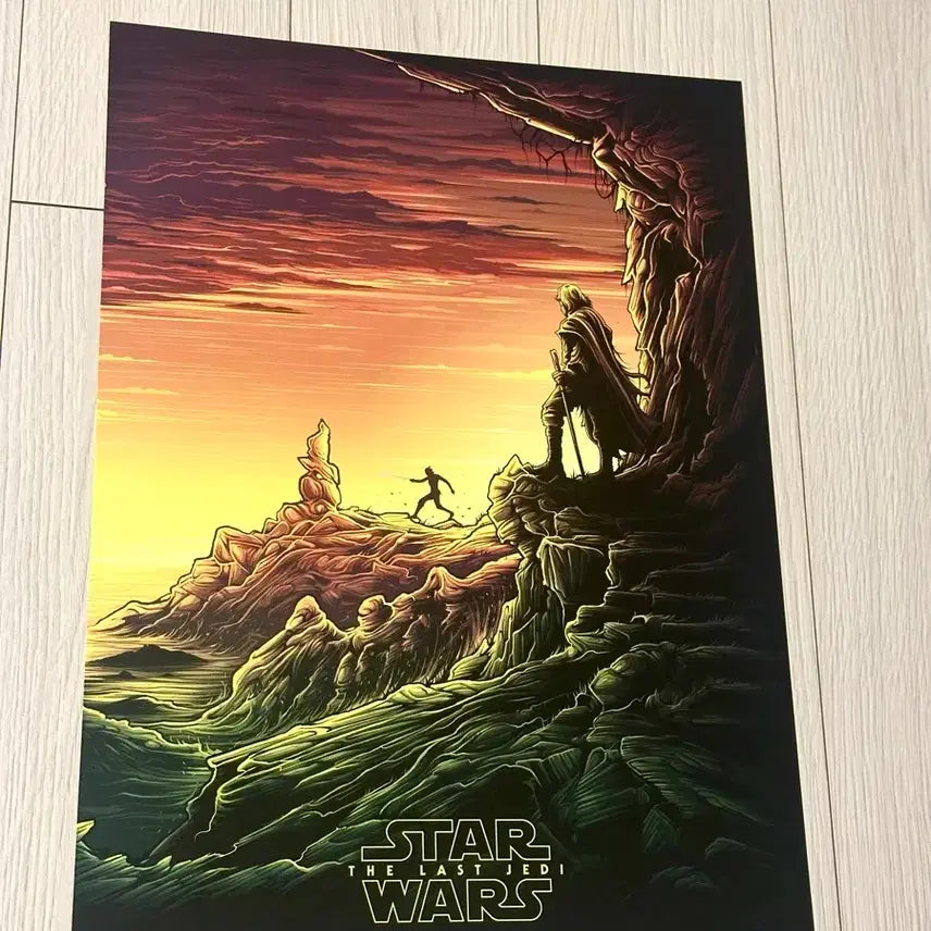 [BUNJANG] Dan Mumford Star Wars The Last Jedi IMAX Poster (2017 Limited Edition) / [2017초희귀한정판]영화 댄멈포드 스타워즈 라스트제다이 IMAX 포스터
