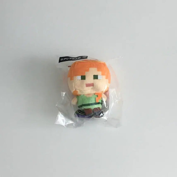 [BUNJANG] Minecraft Alex Plushie Keychain / 마인크래프트 마크 쿠지 인형 누이 키링 - 알렉스