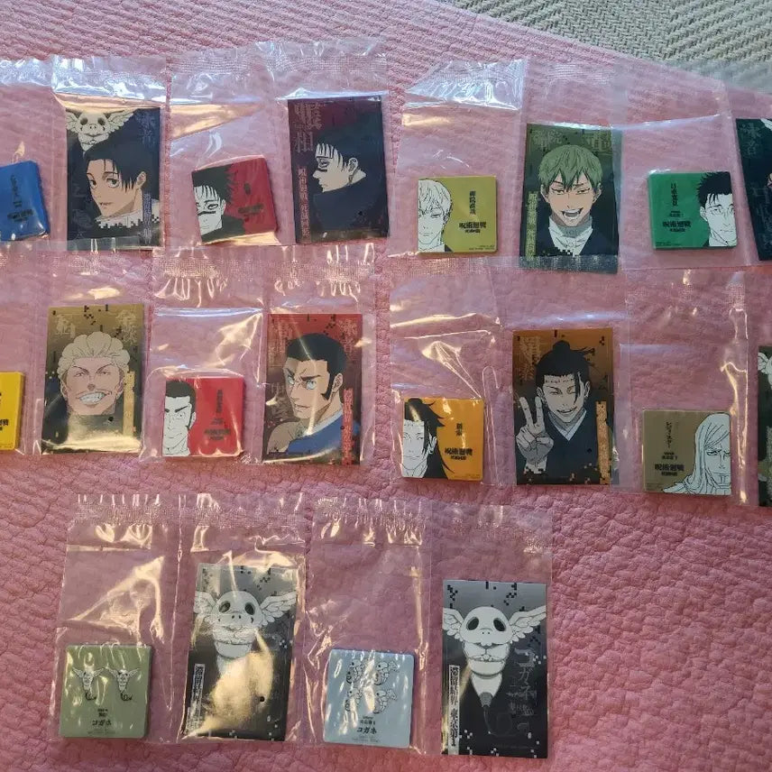 [BUNJANG] Jujutsu Kaisen Shibuya Incident Magnet Sticker Set / (일괄)주술회전 사멸회유2 m상 마그넷 스티커세트