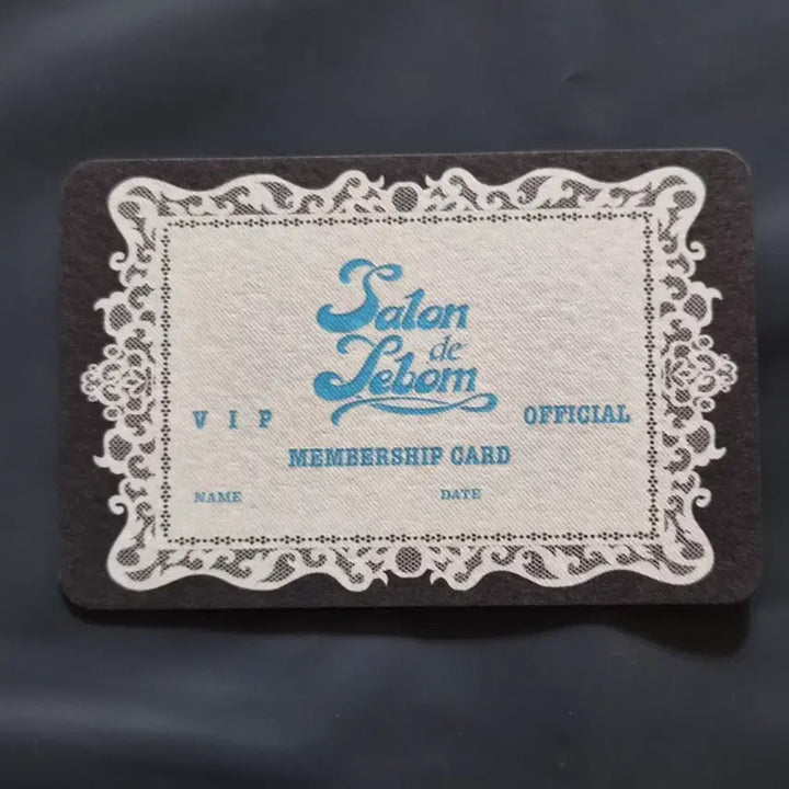 [BUNJANG] Salon de Bon Cafe Lebom Membership Card Full Set / 살롱드드봉 카페레봄 입장 특전 멤버십카드 풀북