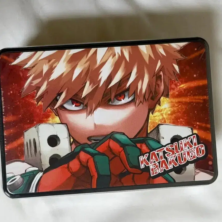 [BUNJANG] My Hero Academia Bakugo Snack Tin Case Sticker Set / 바쿠고 과자 틴케이스 스낵 점프샵 히로아카  굿즈 스티커