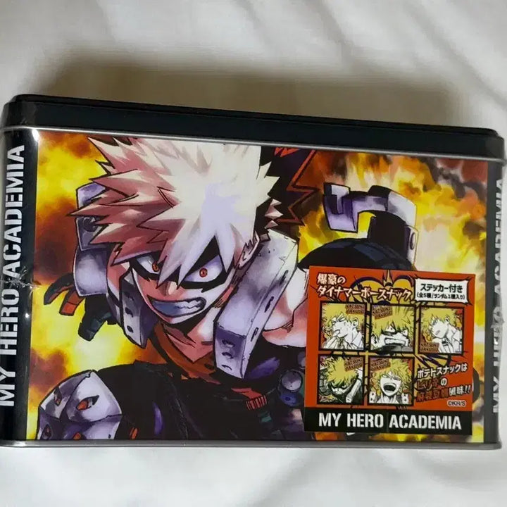 [BUNJANG] My Hero Academia Bakugo Snack Tin Case Sticker Set / 바쿠고 과자 틴케이스 스낵 점프샵 히로아카  굿즈 스티커