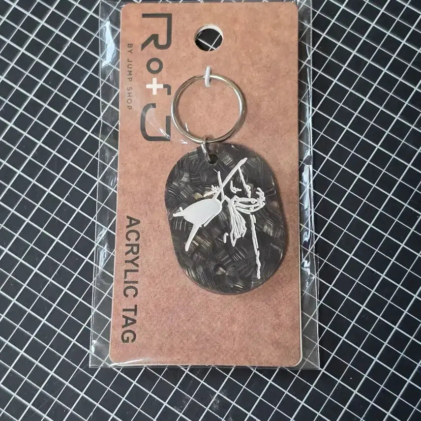 [BUNJANG] Bleach Kenpachi Acrylic Strap Keychain / [새상품] 블리치 켄파치 아크릴 스트랩 키링