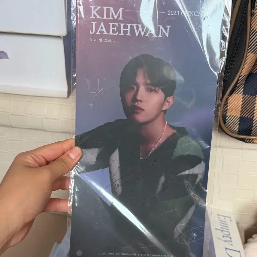 [BUNJANG] Kim Jae Hwan "By Your Side" Concert Signed Mini Banner / 김재환 달별콘 친필사인 미니 배너 판매합니다