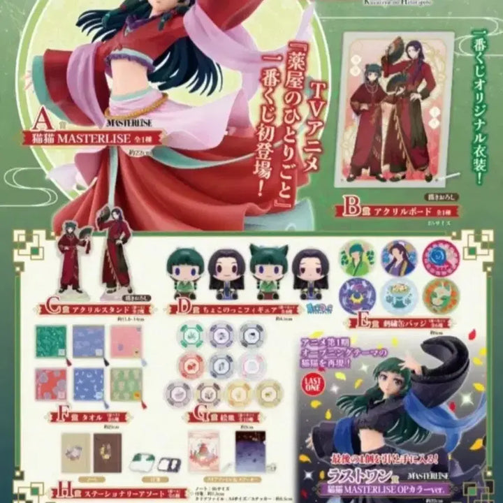 [BUNJANG] Kusuriya no Hitorigoto Ichiban Kuji E Prize Embroidered Can Badge / (새상품) 약사의 혼잣말 제일복권 이치방쿠지 E상: 자수 캔뱃지