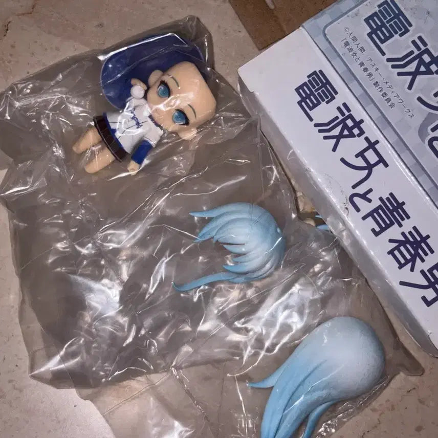 [BUNJANG] Towa Erio Nendoroid Puchi Electro-Shock Girl &amp; The Beat-Boy Classic Anime Figure / (미개봉)토와 에리오 넨도로이드 푸치 전파녀와 청춘남 고전미소녀피규어