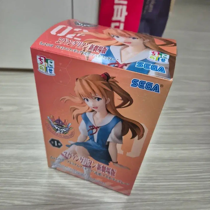 [BUNJANG] Authentic Neon Genesis Evangelion Asuka Langley Soryu Figure (Box Included) / [정품/상자O] 에반게리온 아스카 피규어