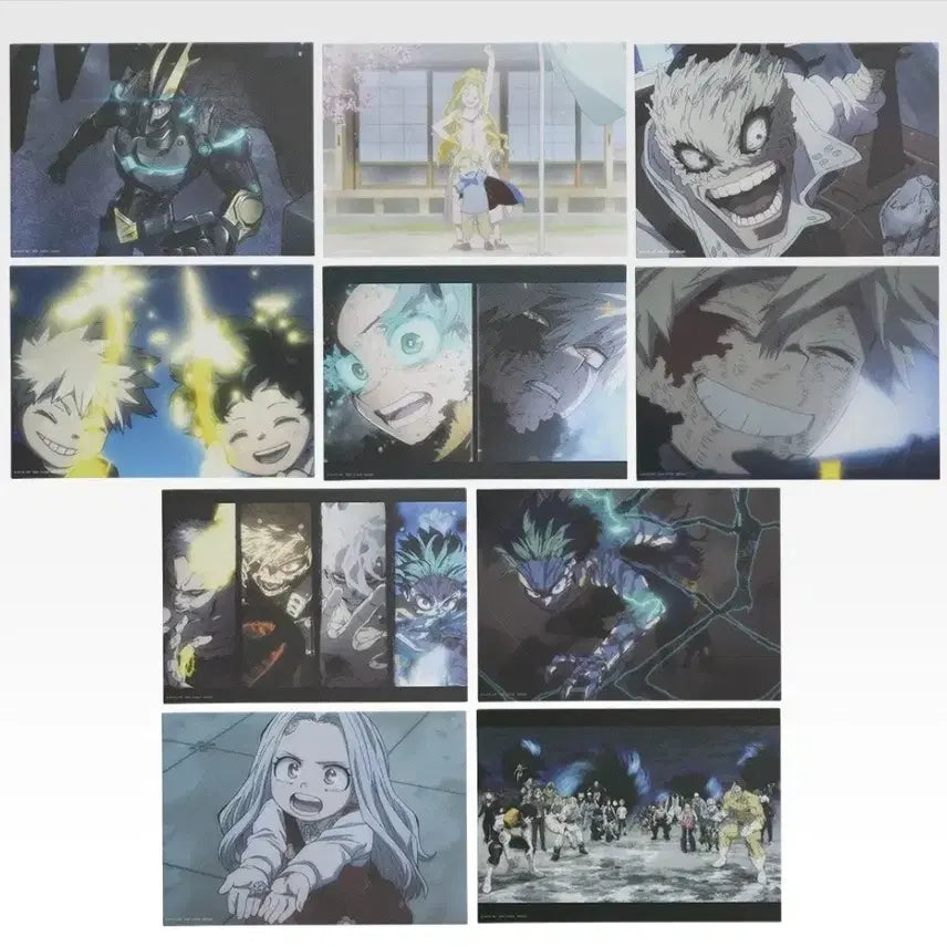 [BUNJANG] My Hero Academia Ichiban Kuji Prize H Canvas Board Set / (전10종) 나히아 제일복권 H상 캔버스보드