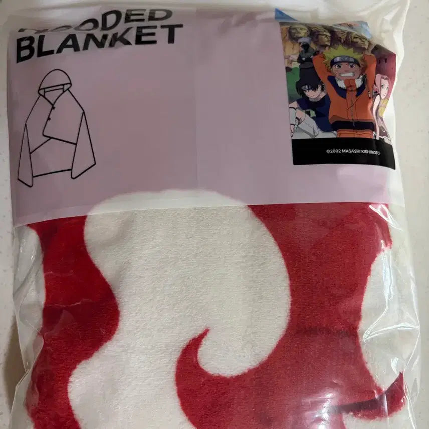 [BUNJANG] SPAO Naruto Hokage Blanket / 스파오 나루토 호카게 담요