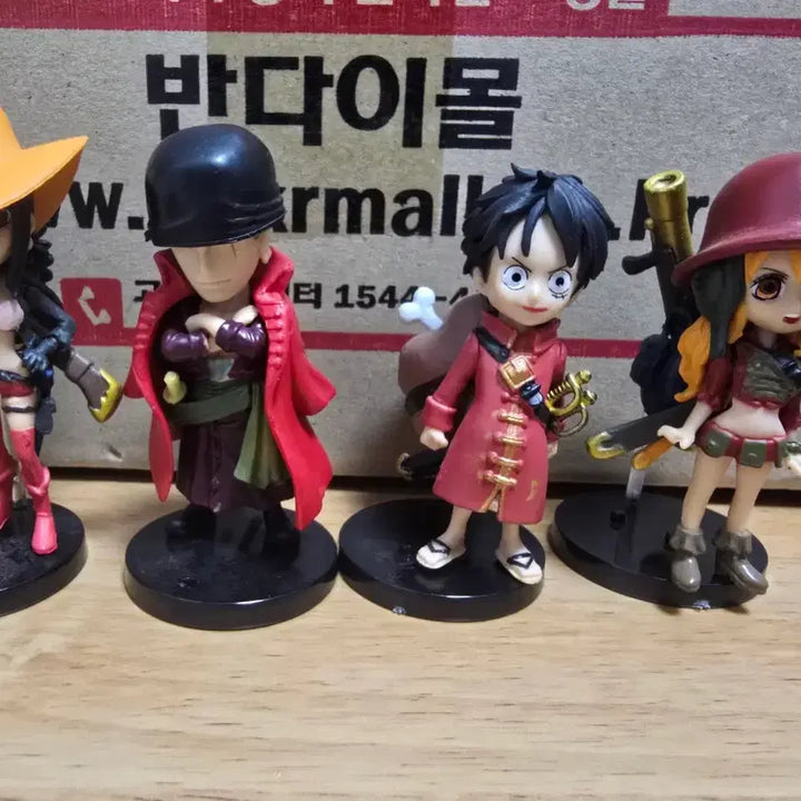 [BUNJANG] One Piece Mini Figures 15 Types + Puzzle Set / (급처)원피스 미니피규어 15종+퍼즐