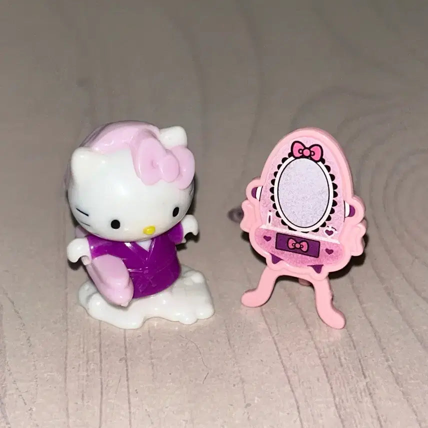 [BUNJANG] Hello Kitty Vanity Figure Set / 키티 화장대 피규어 세트
