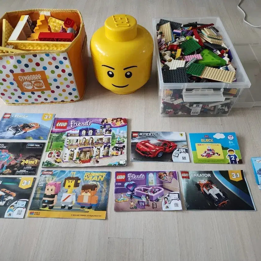 [BUNJANG] LEGO Instruction Manuals and Bricks Bundle Set / 레고 설명서 및 브릭 일괄