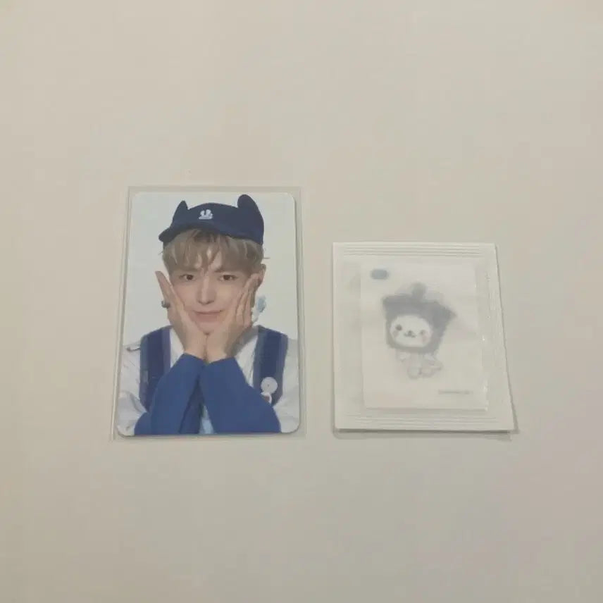 [BUNJANG] NCT WISH Yushi Signature Trading Card Set / 엔시티위시 유우시 시그 트레카 포토카드+버블냥 띠부씰