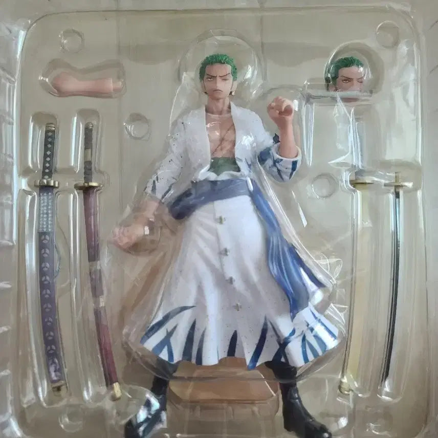 [BUNJANG] Zoro No Box Acrylic Figure (Sealed) / 조로 노박스 아크릴 미개봉 원피스 피규어