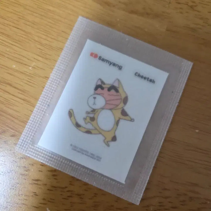 [BUNJANG] Crayon Shin-chan Samyang Collaboration Cheetah Sticker / [짱구는 못말려] 삼양 콜라보 치타 띠부씰