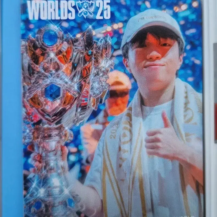 [BUNJANG] T1 Keria 2025 Worlds Photocard / msi T1 티원 월즈 25 케리아 포토카드