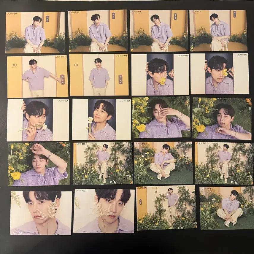 [BUNJANG] 2PM Junho Lee 70-Piece Japanese Inatsu Trading Card Full Set Bundle / [풀세트] 이준호 준호 이나츠 일본 트레카 랜덤포토 70장 일괄 풀구성