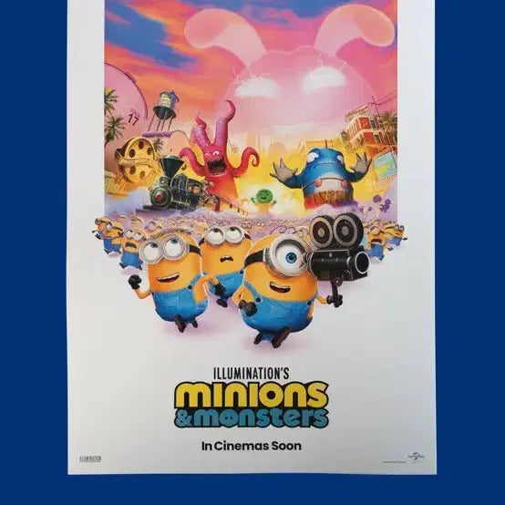 [BUNJANG] Minions &amp; Monsters Goods Package Poster / 미니언즈 &amp; 몬스터즈 굿즈패키지 포스터