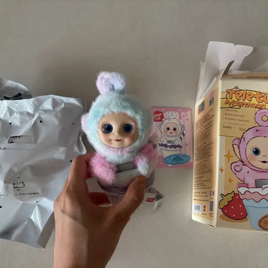 [BUNJANG] Pop Mart Teletubbies Afternoon Tea Secret Figure (Card Included) / 개봉새상품) 팝마트 텔레토비 애프터눈티 시크릿 (카드포함)