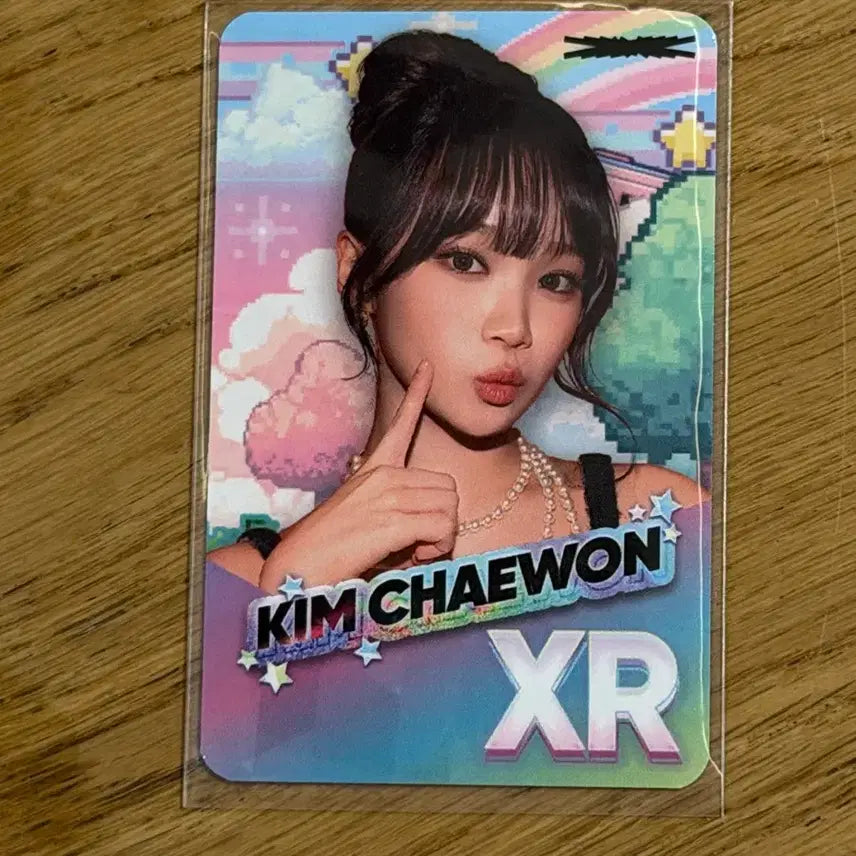 [BUNJANG] Le Sserafim Kim Chaewon Rhythm Hive Mission Photocard / 르세라핌 김채원 리듬하이브 미션 인증 포카