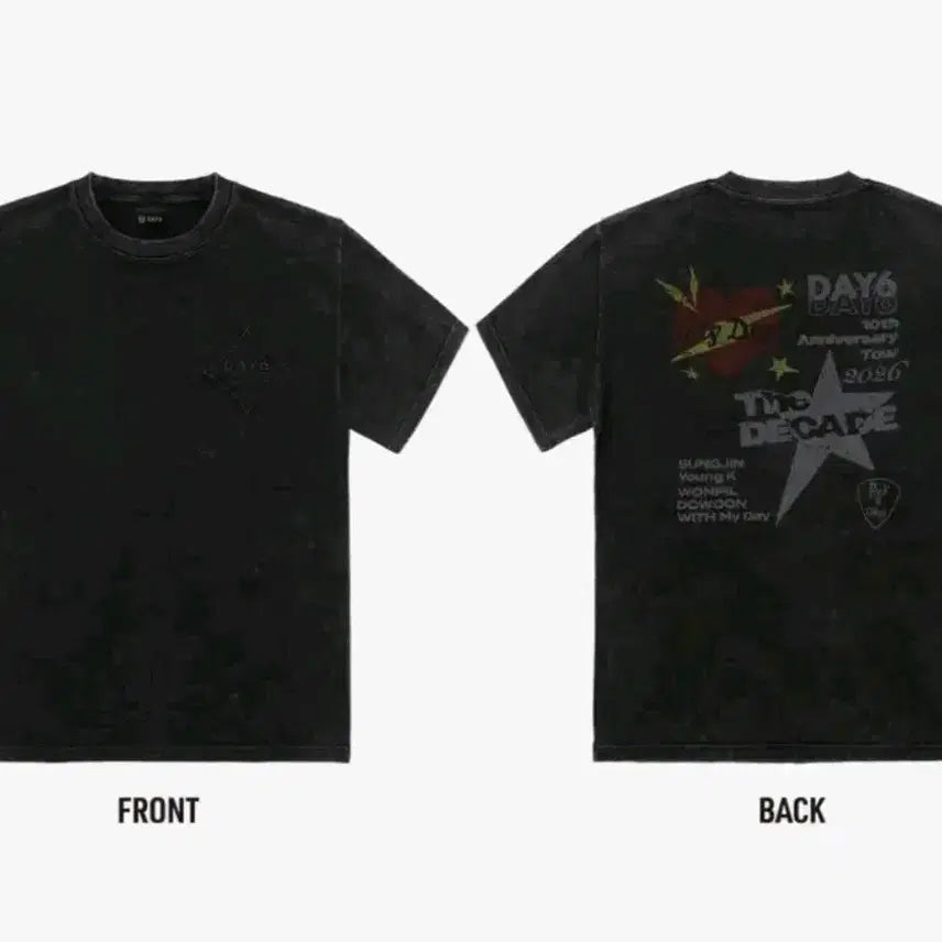 [BUNJANG] DAY6 Japan MD Kobe Concert T-Shirt M / 데이식스 일본 엠디 고베콘 티셔츠 M
