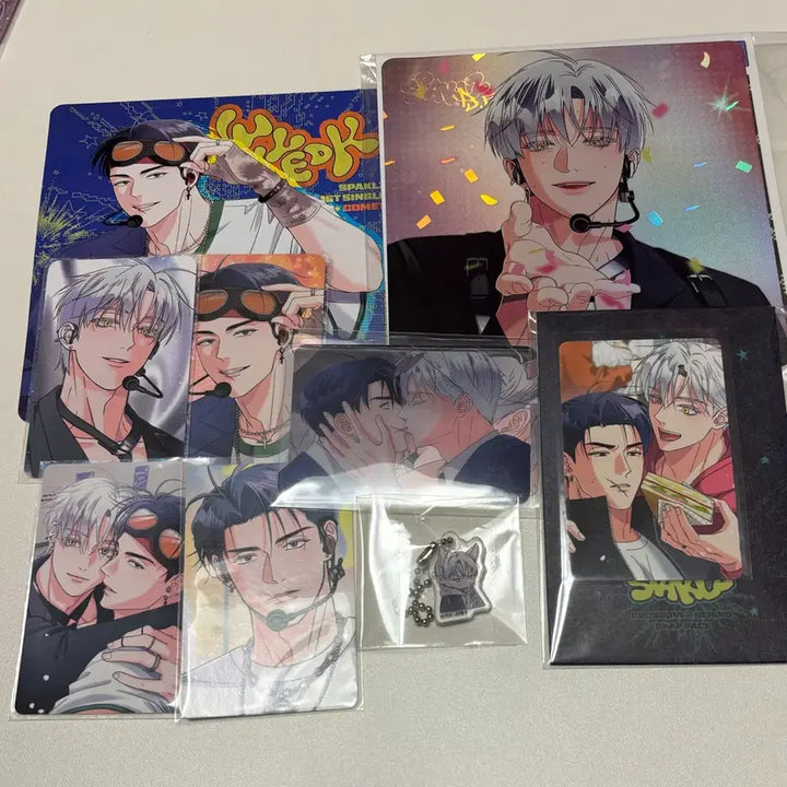 [BUNJANG] Sparkles Pop-up Resin Bundle Set (Isa, Haeon, Juhyeok) 10 Special Cards / 일괄> 스파클즈 팝업 레진 이사너 해온 주혁 스냅팩 컬포 10특